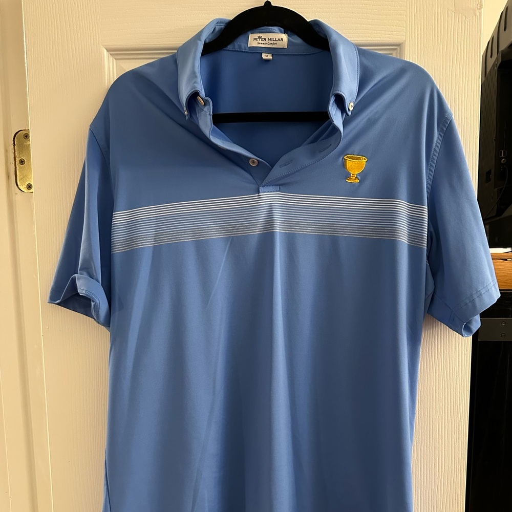 Peter Millar President’s Cup golf polo men’s medium